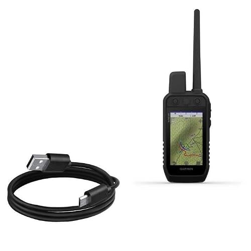 BoxWave Cable Compatible with Garmin Alpha 200 - DirectSync Cable, Durable Charge and Sync