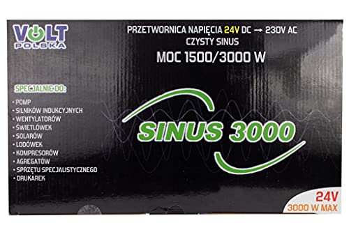 Volt off-grid Power Iverter Sinus 600 24 V/230 V