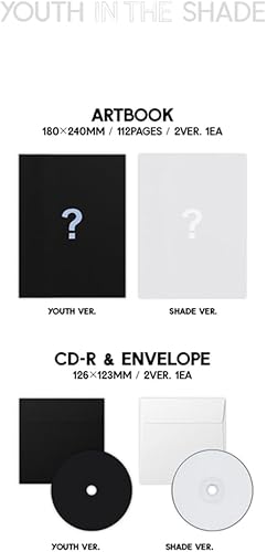 Miniatura 3 de ZEROBASEONE JUVENTUD en la Sombra 1er Mini Álbum CD+POB+Libro de Art+Tarjeta de fotos Selfie+Juego de marcos de fotos+Tarjeta