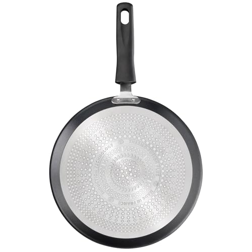 Tefal Unlimited On Crêpepfanne Induktion 28 cm, Pancake Pfanne mit kratzfester Titanium Antihaft-Beschichtung, Thermo-Signal bei idealer Brattemperatur, PFOA-frei, für alle Herdarten geeignet, G25939 – Bild 4