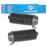 2x Metalcaucho Lenkmanschetten Satz Faltenbalg