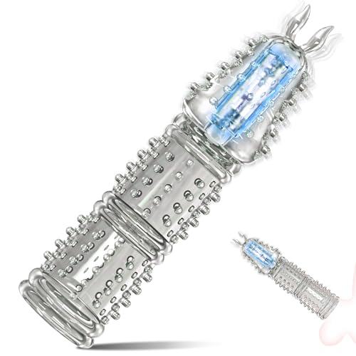 Bigger Penisen Extendors Sleeve Adult Toy Extenders Viboators Toys for Man Couple Game Trainer Silent Dick Extension Male Cocksleeves Penile Extender Devices Penisen Largement Tool Sheath for Men TW5