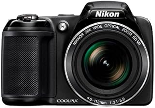 Nikon Coolpix L340 Camera - Black (20 MP, 28x Optical Zoom) 3-Inch LCD