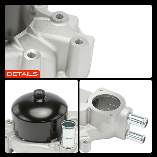 A-Premium Engine Water Pump W/Gasket Compatible with Chevy, Pontiac & Avanti - Camaro 98-02, Corvette 97-04, Firebird 98-02, GTO 04-06, II 01-04, 5.7L 6.0L, GMC LS1/LS6, Replace for# 19195105 by A-premium - Image 9