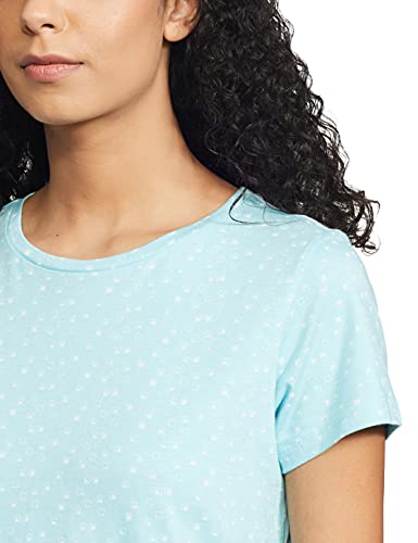 Image of Amazon Brand - Symbol Women's Cotton Regular Fit T-Shirt and Shorts Night Suit (Night Wear | Co-ord Set | Lounge Wear Set) (Available in Plus Sizes)