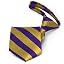 Dark Purple and Gold Striped