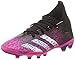 Produktbild adidas Predator Freak .3 MG Soccer Shoe, Core Black/Cloud White/Shock Pink, 38 EU