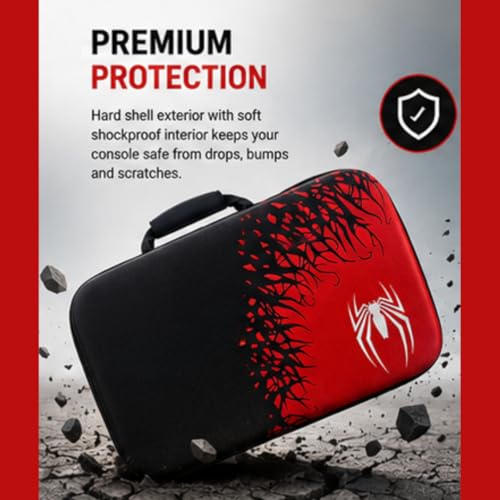TMG Store TMG Carrying Shell Case for PS5 Pro Black - Image 5