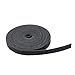 Sscon 2Rolls 5mX10mm Nylon Carpet Marker Strips Sentence Strip Stickers for Office Black