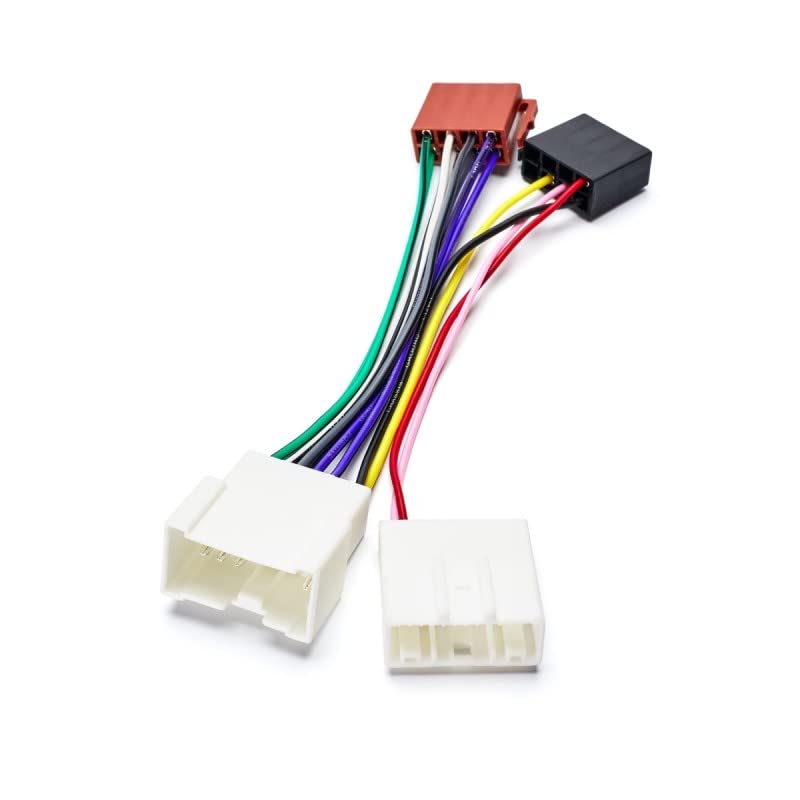Kit Montage Autoradio 2 DIN Pour Ford Fiesta / Fusion (2002-2005) – Cadre + Faisceau ISO + Adaptateur Antenne