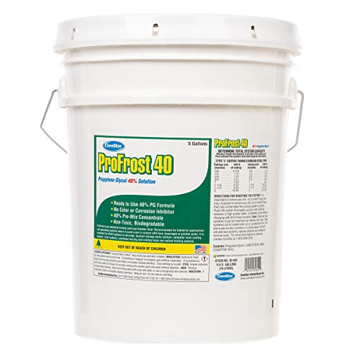ComStar ProFrost 40, Propylene Glycol Heat Transfer Fluid Anti-Freeze,...