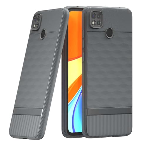Image of Shockproof Case for Mi Redmi 9 / 9C / 9 Activ / 10A / Poco C31 | Full Camera Protection | TPU Flexible Back Cover for Mi Redmi 9 / 9C / 9 Activ / 10A / Poco C31 (Graphite Grey)