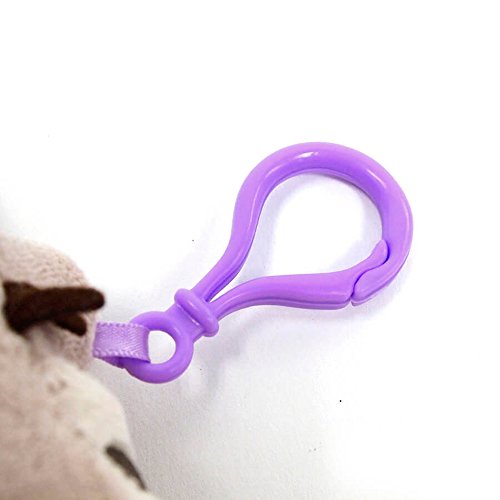 Gund Pusheen Snackable Sundae Cat Plush Stuffed Animal Backpack Clip, Gray, 5" #TOP6