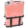 JEGS Jerry Can Holder | 5/16 Mounting Holes | Works With JEGS Brand 5-Gallon Jerry Can Part Number 555-80235 | Black Powdercoated Steel | 18 High x 13 Long x 6-1/4 Wide