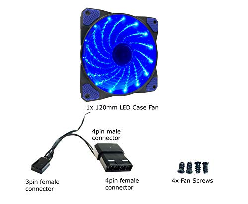Build My PC, PC Builder, Apevia CF12SL-SBL
