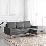 La entrega incluye: 1 x Sofá de 3 plazas 1 x Taburete/reposapiés 4 x Cojines de asiento 3 x Cojines de respaldo