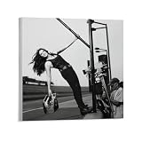 Danica Patrick Race Car Driver Sexy Poster (5) Canvas Poster Wall Art Decor Print Picture Paintings for Living Room Bedroom Decoration Unframe-style 10x10inch(25x25cm)