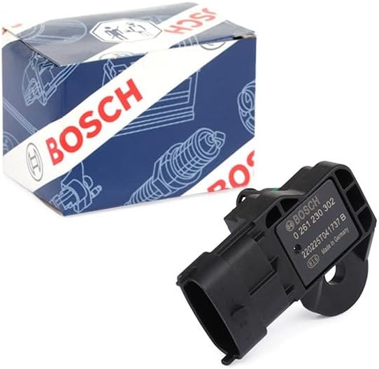 Miniatura 2 de BOSCH 0261230302 Sensor de presión absoluta (MAP) del colector de equipo original - Compatible con Cadillac SRX seleccionado Chevrolet Cobalt