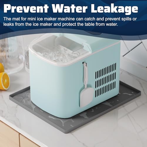 Tapete protector de silicona para máquina de hielo 12 x 10 pulg. miniatura 3