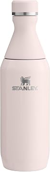 Stanley 1913 All Day Slim Vacuum Insulated Bottle Rose Quartz Gloss 12oz | 0.35L