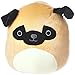 Kelly Toy Squishmallows - Cuscino in peluche, 33 cm, grande, multicolore