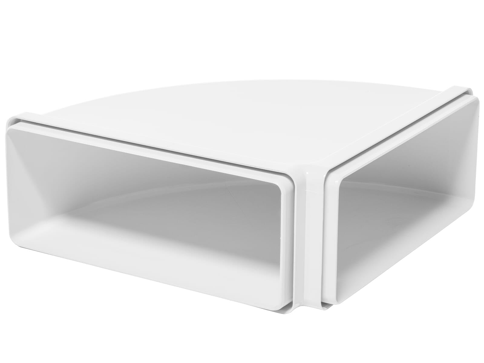 AEG M2CKCF04U Rohrbogen horizontal 90° (220x90mm) - Flachkanal