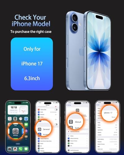 Image of DIZORO Compatible for iPhone 17 Case, Classic Liquid Silicone Mobile Phone Case,Integrated Camera Control Button,Anti-Scratch Soft Microfiber Lining - White
