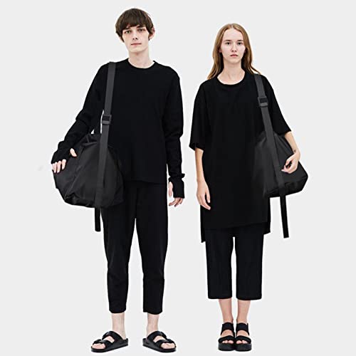 Clakllie Fashion Shoulder Bag Waterproof Nylon Crossbody Bag with Adjustable Shoulder Strap Lightweight Luggage Bag Gym Bag3