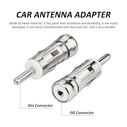 NyxSeat 2 adapter do anteny samochodowej, uniwersalny adapter stereo samochodowy, dodatkowy złącze din do odbiorników radiowych audio samochodowych