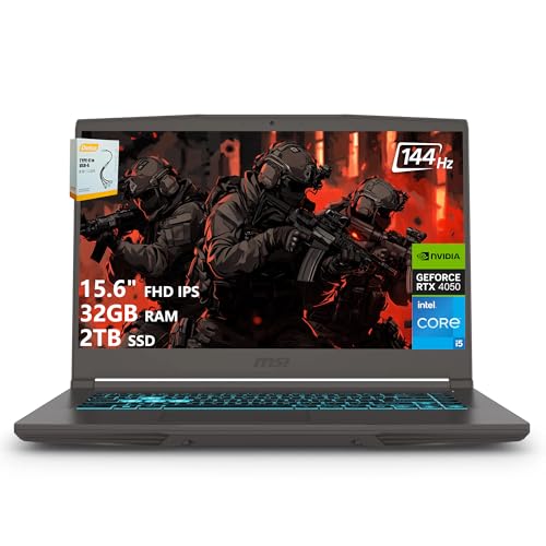 msi Thin 15 Q[~Om[gp\R | 15.6C` FHD IPS 144Hz | Intel 8-Core i5-13420H (> i7-12650H) | 32GB RAM 2TB SSD | GeForce RTX 4050 6G