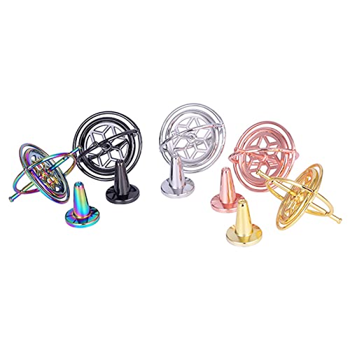 Image of VELURA Creative Fingertip Precision Gyroscope Spinning Top Balance Toy Golden|1 x Gyroscope| Other Science & Nature Toys| Science & Nature | Educational |Toys & Hobbies