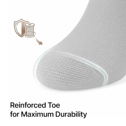 Image of MONFOOT Men's /Women's 10-20 Pairs Thin Cotton Low Cut Ankle Socks, Multipack