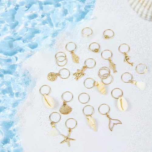 Accesorios para cabello 24 pzas color dorado miniatura 6