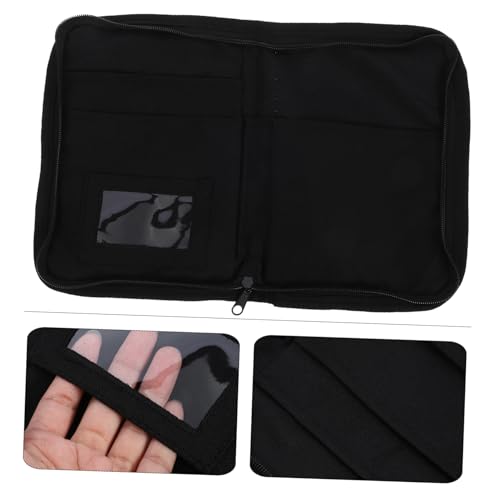 Organizador De Documentos Para Auto Negro miniatura 4