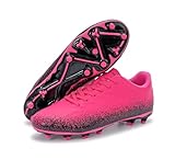FEETHING Adult Soccer Cleats Lightweight Breathable Football Shoes with FG Studs for Men and Women Enhanced...