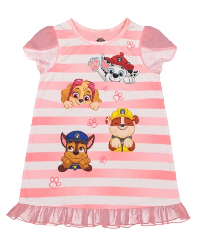 Nickelodeon Girls' Nightgown, Soft & Cute Pajamas for Kids