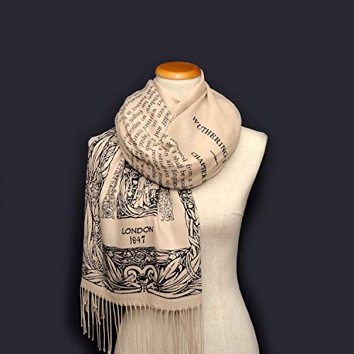 Universal Zone Wuthering Heights by Emily Brontë Scarf Shawl4
