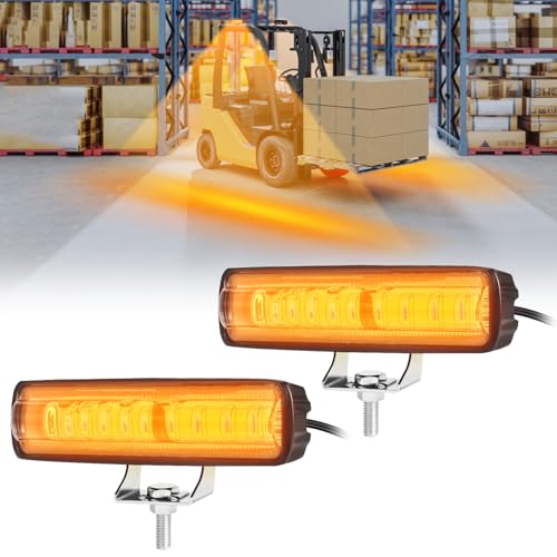 LED Forklift Safety Light - 2 Pack Warehouse Warning Light