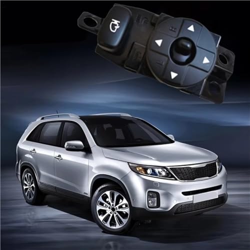 Commande rétroviseur électrique Kia Sedona bouton ajustement fluide 93540-4D101 - 5