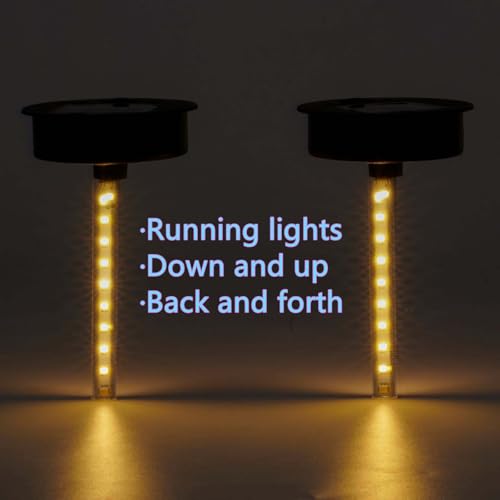Solar-Lantern Waterproof Lights Replacement Top - Garden Decor Outdoor Lighting Decorative Patio Lighting Solar Replacement Top… (2pack) (2.76 inch) by ORIGARDEN - Image 2