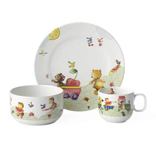 Villeroy & Boch Hungry as a Bear, set de 3 piezas para aprender a comer 2