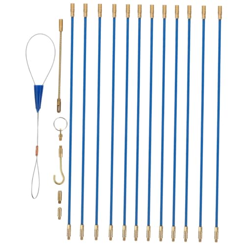 Kit de tirage de câble électrique Toddmomy pour guidage filaire en conduit