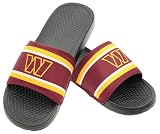 FOCO NFL Team Printed Slide Sandals, Washington Commanders, Large