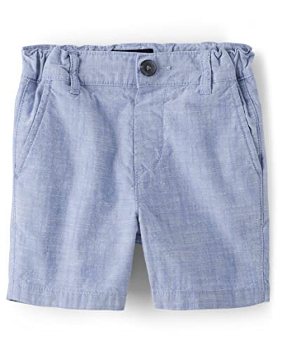 Image of The Children's Place Baby Boys' and Toddler Twill Belted Chino Short