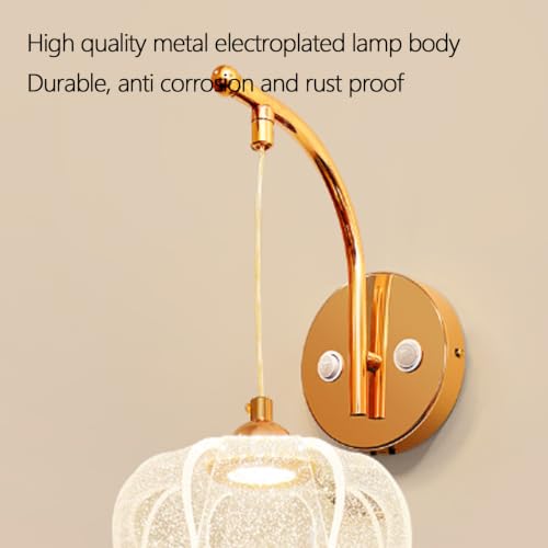 Lámpara de pared con sensor regulable 3000K 6000K para pasillo 5