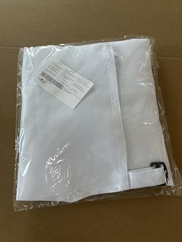 Kids Apron and Chef Hat Set, Adjustable Children Chefs Apron with Pockets for Boys Girls, Toddler Kitchen Garden Bib Aprons for Cooking Baking Painting Crafting Wear (M for 3-6 Age) (White) - Image 6