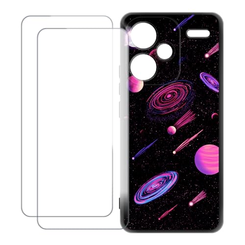 UOGNADGD Xiaomi Redmi Note 13 Pro+ 5G �Ƃ̌݊������� �J�X�^���J���t���P�[�X�{�����K���X�ی�t�B����2���t�� ? �Ռ��z�������h�~ (����)