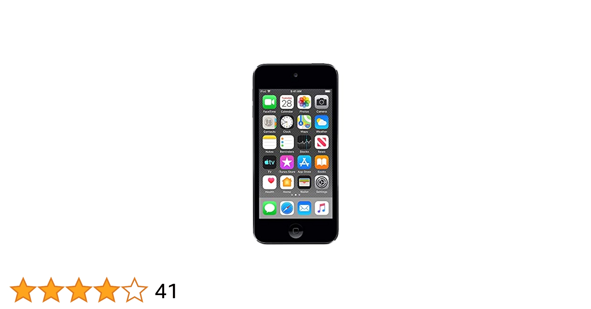 iPod Touch(第6世代)128GB スペースグレー Apple】iPod touch 第6世代（128GB）スペースグレイ