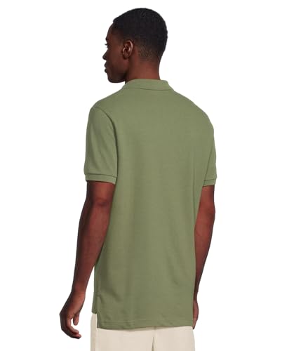 Image of U.S. POLO ASSN. Men Cotton Regular Fit Solid Polo With Small Pony | Two-Button Closure Pique Polo Shirt, Summer Fashion Golf Shirt