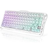 GravaStar K1 ワイヤレスメカニカルキーボード　ホワイト GravaStar Mercury K1 グラデーションホワイト 75%ゲーミング